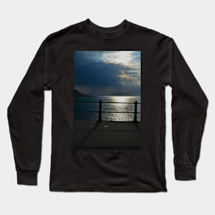 View out to sea as rain approaches Long Sleeve T-Shirt